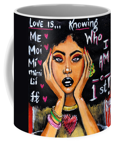 Artbyria Coffee Mug featuring the photograph Know Yourself by Artist RiA