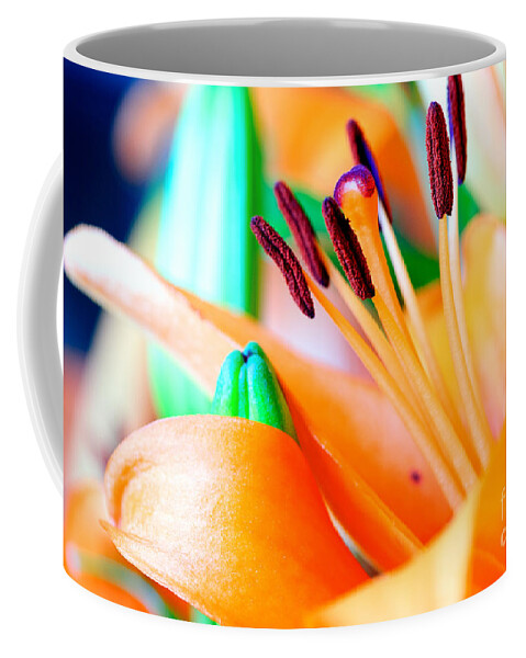 Art Coffee Mug featuring the photograph L I L Y by Charles Dobbs