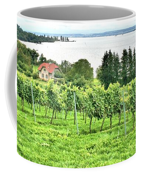 1445 Coffee Mug featuring the photograph Lake Constance by Gordon Elwell