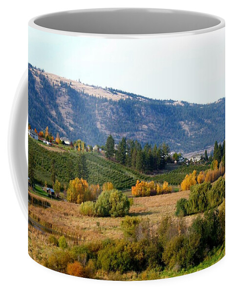 Lake Country Landscape Coffee Mug featuring the photograph Lake Country Landscape by Will Borden
