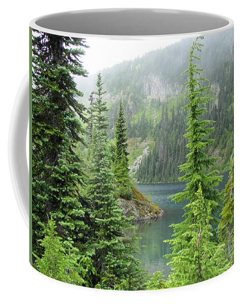 Pacific Northwest Coffee Mug featuring the photograph Lake Eunice II by Tikvah's Hope