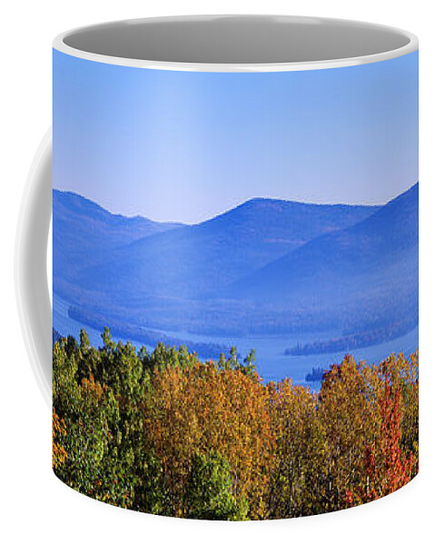 Photography Coffee Mug featuring the photograph Lake George, Adirondack Mountains, New by Panoramic Images