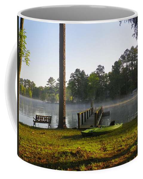 Lake Murray S.c. Coffee Mug featuring the photograph Lake Life by Lisa Wooten