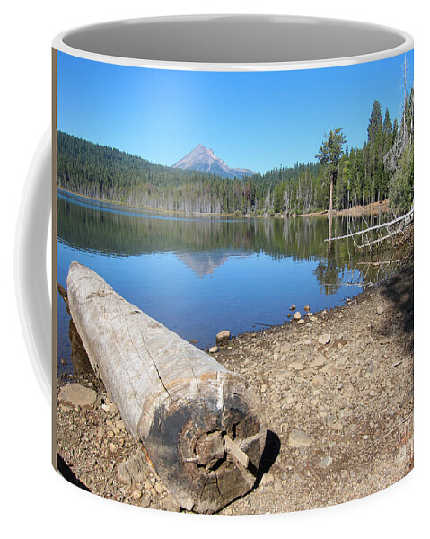 Lake Of The Woods Oregon Coffee Mug featuring the photograph Lake Of The Woods 6 by Debra Thompson