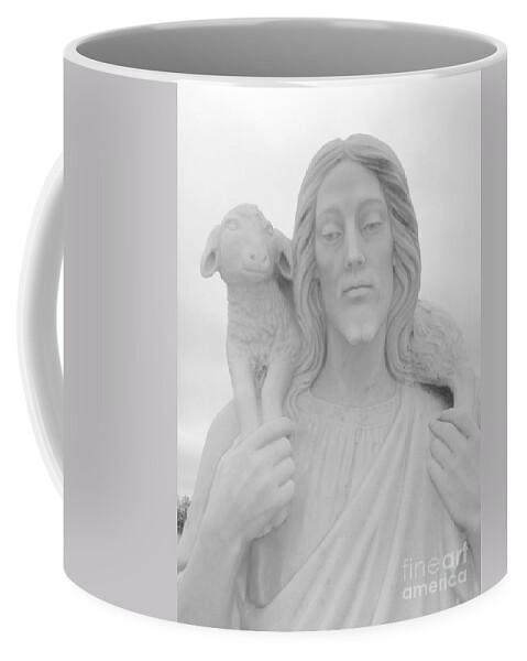 Jesus Coffee Mug featuring the photograph Lamb Of God by Joseph Baril