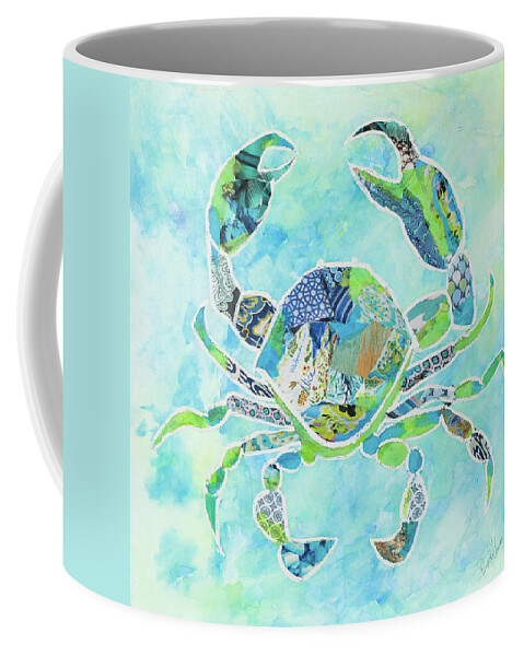 Lanikai Coffee Mug featuring the painting Lanikai Beach Square I by Gina Ritter