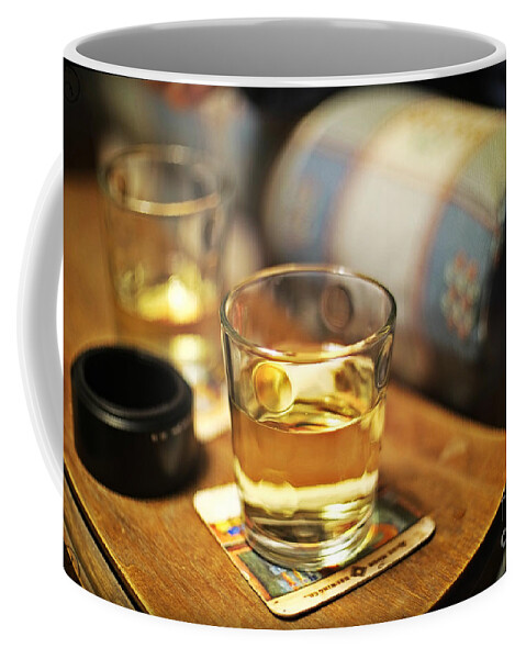 Drink Glass Coffee Mug featuring the photograph Last Drink by Stacie Siemsen