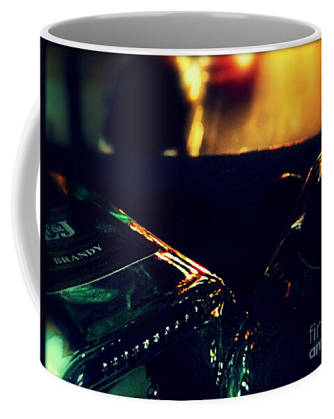 Brandy Coffee Mug featuring the photograph Last Night's Faux Warmth by James Aiken