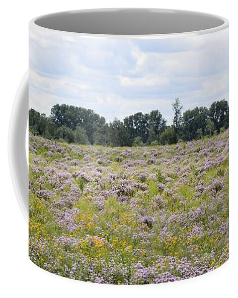 Lavender Coffee Mug featuring the photograph Lavender Field by Bonfire Photography