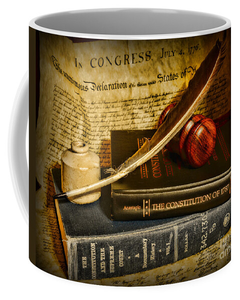 Paul Ward Coffee Mug featuring the photograph Lawyer - The Constitutional Lawyer by Paul Ward