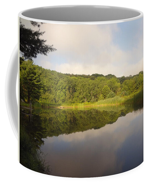 Reflection Coffee Mug featuring the photograph Lazy afternoon by Michael Porchik