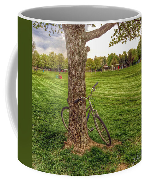 Tree Coffee Mug featuring the photograph Lean On Me by Jackson Pearson