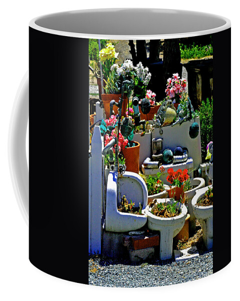 Locke Coffee Mug featuring the photograph Leave the Seat Up by Joseph Coulombe