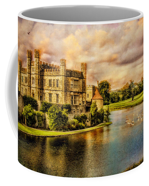 Leeds Coffee Mug featuring the photograph Leeds Castle Landscape by Chris Lord