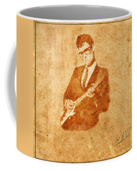 Buddy Holly Coffee Mug featuring the photograph Legends 9 by Andrew Fare
