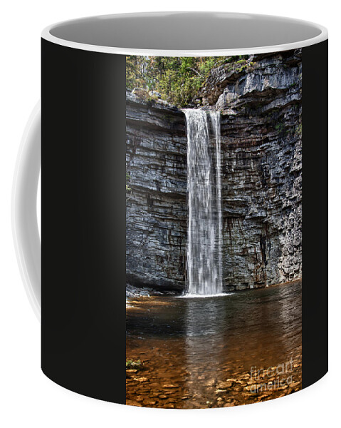 Awosting Falls Coffee Mug featuring the photograph Let it flow by Rick Kuperberg Sr
