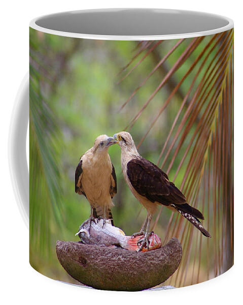 Love Coffee Mug featuring the mixed media Life Mates by Alicia Kent
