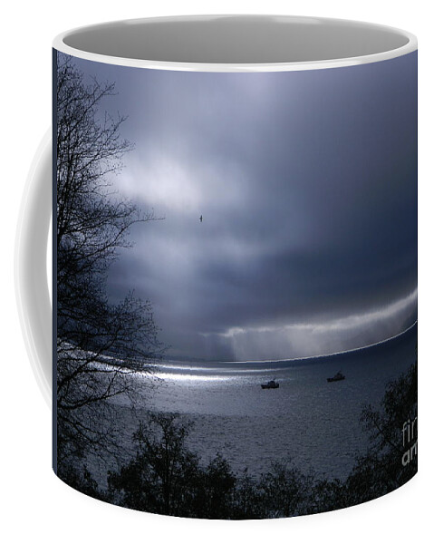 Bay Coffee Mug featuring the photograph Light Shines Through by Gallery Of Hope 