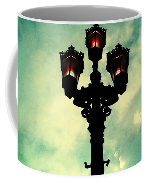 Blue Sky Coffee Mug featuring the photograph Lighten Up the Sky by Zinvolle Art