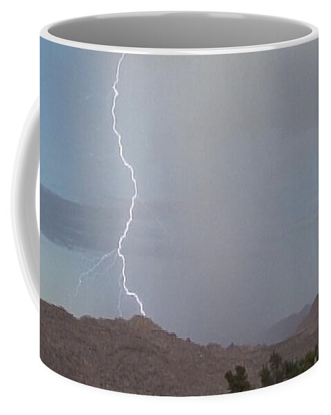 Art Coffee Mug featuring the photograph Lightning Bolt by Chris Tarpening
