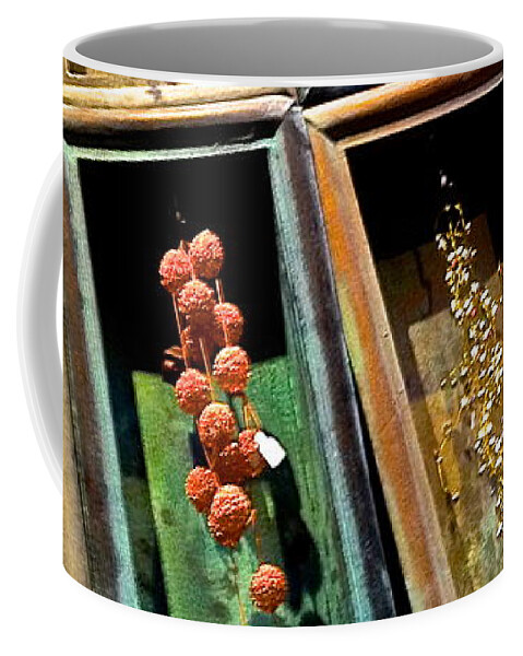 Christmas Coffee Mug featuring the photograph Lights of Fun by Beth Saffer