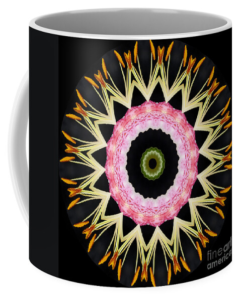 Lily Coffee Mug featuring the photograph Lily Explosion by Patty Colabuono