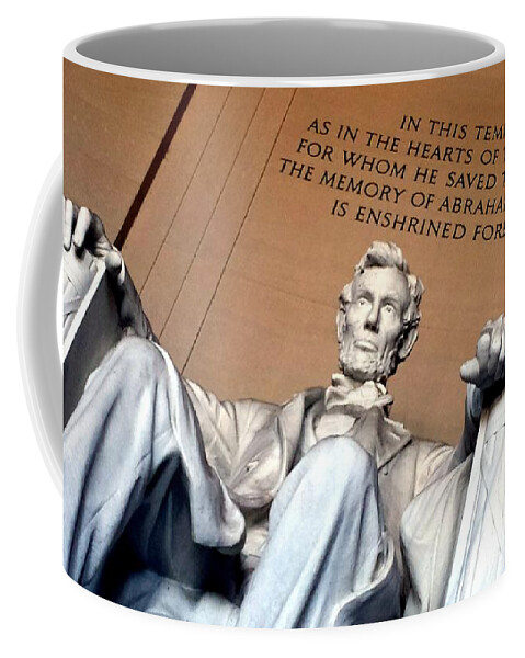 Washington Coffee Mug featuring the photograph Lincoln Memorial by Kenny Glover