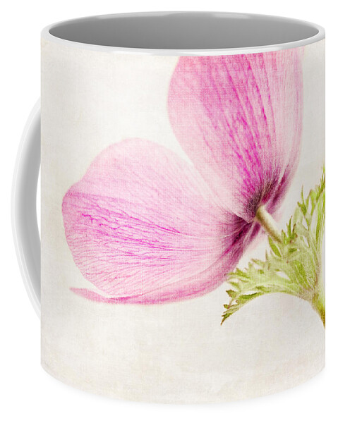 Anemones Coffee Mug featuring the photograph Linen in Pink by Caitlyn Grasso