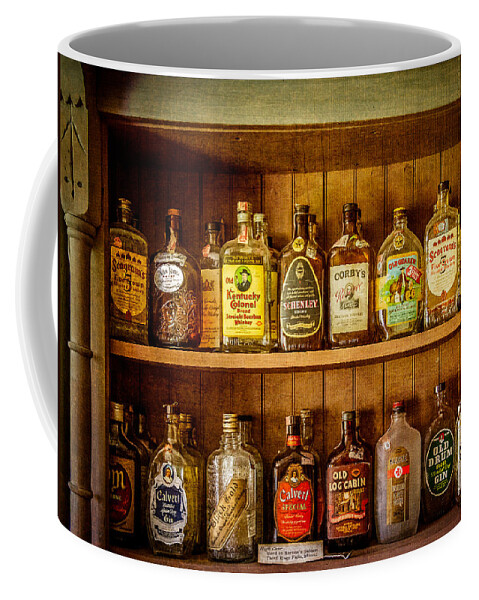 Liquor Coffee Mug featuring the photograph Liquor Cabinet by Paul Freidlund