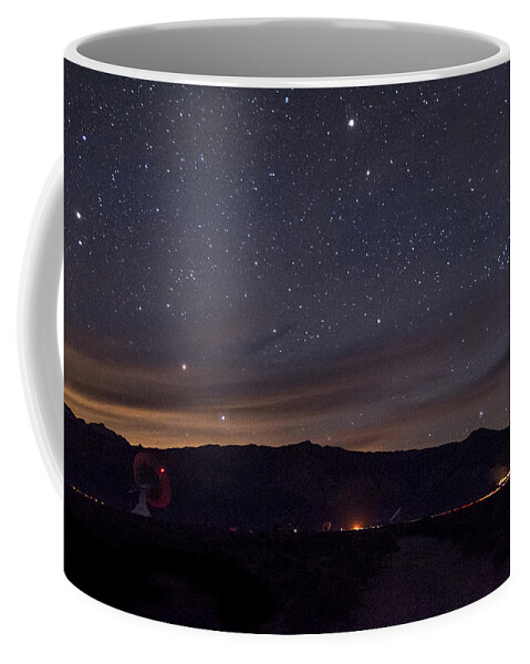 California Coffee Mug featuring the photograph Listening to Space by Cat Connor