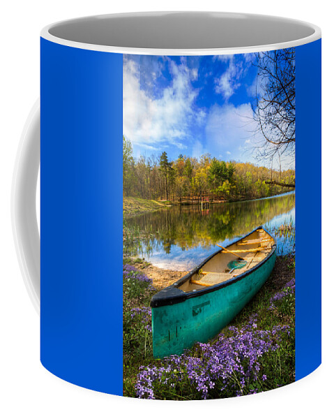 Appalachia Coffee Mug featuring the photograph Little Bit of Heaven by Debra and Dave Vanderlaan