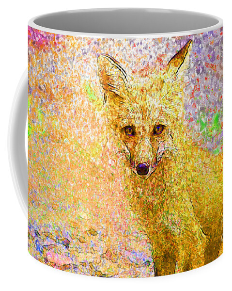 Fox Coffee Mug featuring the photograph Little Red Fox by Claire Bull