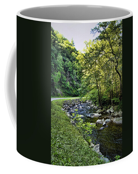 little River Coffee Mug featuring the photograph Little River Road by Cricket Hackmann