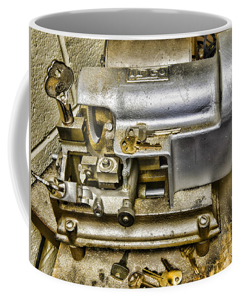 Locksmith - The Key Maker Coffee Mug by Paul Ward - Pixels