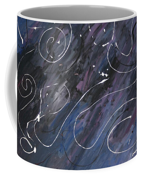  Coffee Mug featuring the painting Lonely Day by Corey Haim