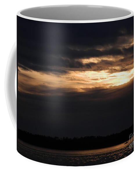 Sunset Coffee Mug featuring the photograph Looking Down by Gallery Of Hope 