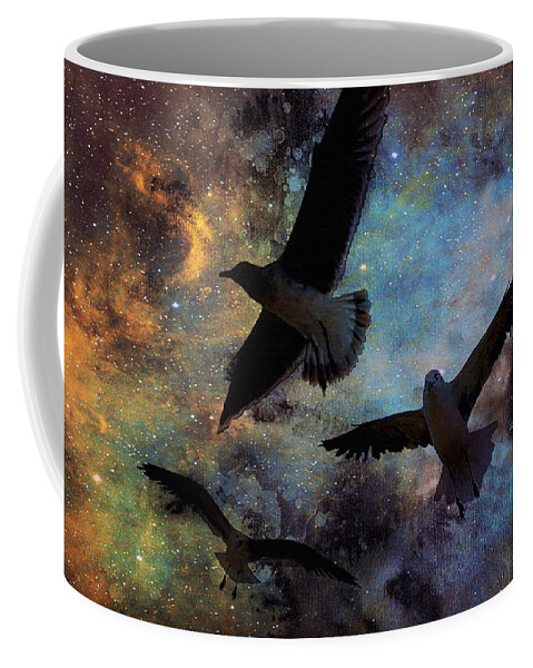 Fine Art Print Coffee Mug featuring the photograph Lost in Space by Patricia Griffin Brett