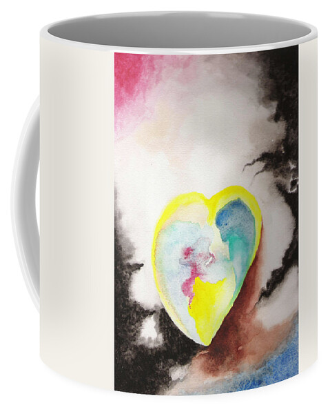 Love Coffee Mug featuring the painting Love by Pamela Henry