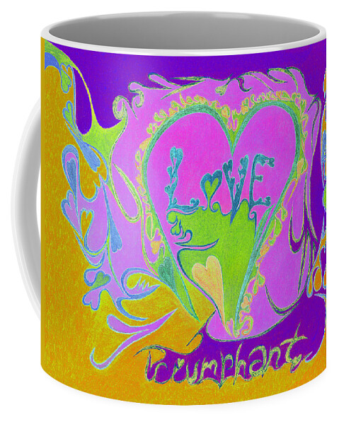 Love Triumphant Coffee Mug featuring the photograph Love Triumphant V3 by Kenneth James