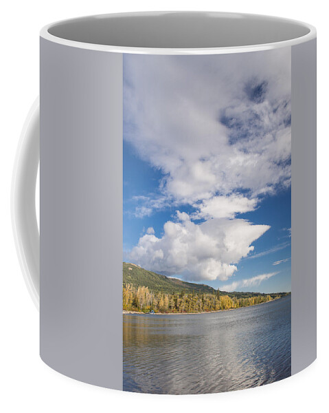 Lower St. Mary Lake Coffee Mug featuring the photograph Lower St. Mary Lake 2 by Greg Nyquist