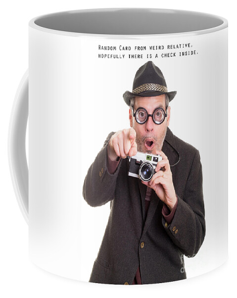 Relative Coffee Mug featuring the photograph Luck of the Draw by Edward Fielding