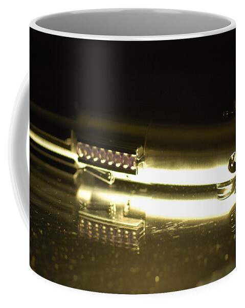 Lightsaber Coffee Mug featuring the photograph Lukes Lightsaber 1 by Micah May