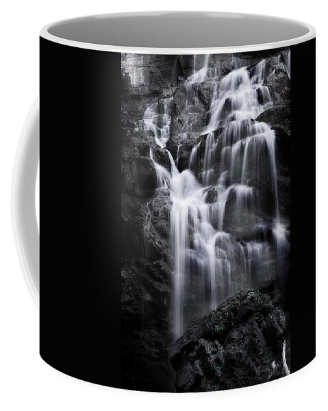 Waterfall Coffee Mug featuring the photograph Luminous Waters by Janie Johnson