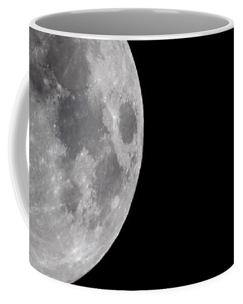 Moon Coffee Mug featuring the photograph Luna and Jupiter by Jason Politte