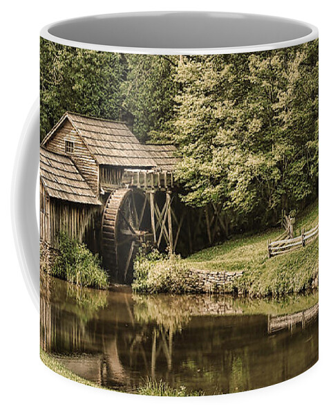 Mabry Mill Coffee Mug featuring the photograph Mabry Mill by Louise Reeves