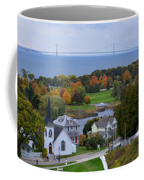 Mackinac Island Coffee Mug featuring the photograph Mackinac Autumn by Keith Stokes