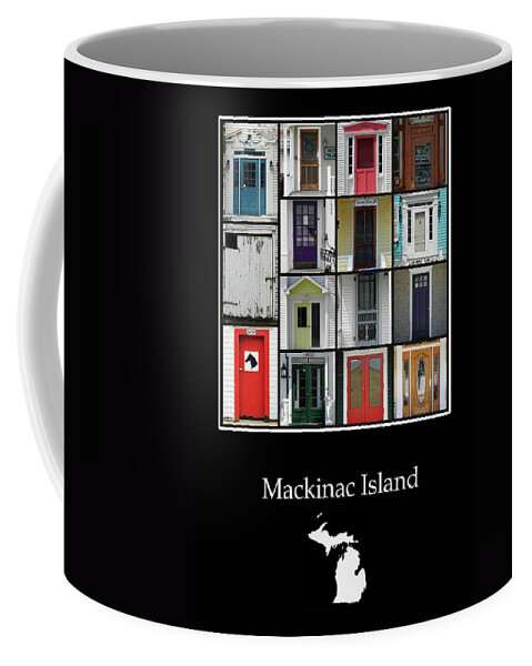 Doors Coffee Mug featuring the photograph Mackinac Island Doors by Jackson Pearson