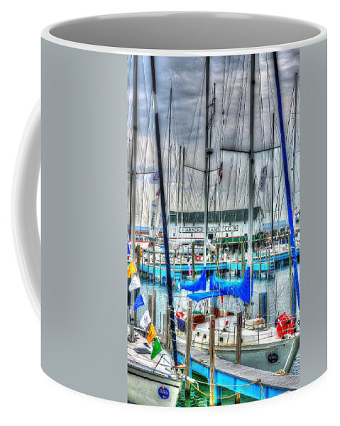Harbor Coffee Mug featuring the photograph Mackinac Island Harbor by Randy Pollard