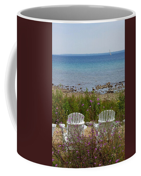 Island Coffee Mug featuring the photograph Mackinac View by Randy Pollard