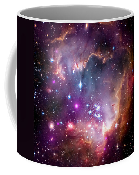 Universe Coffee Mug featuring the photograph Magellanic Cloud 3 by Jennifer Rondinelli Reilly - Fine Art Photography